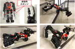 Stair-climbing robot for cleaning treads and risers