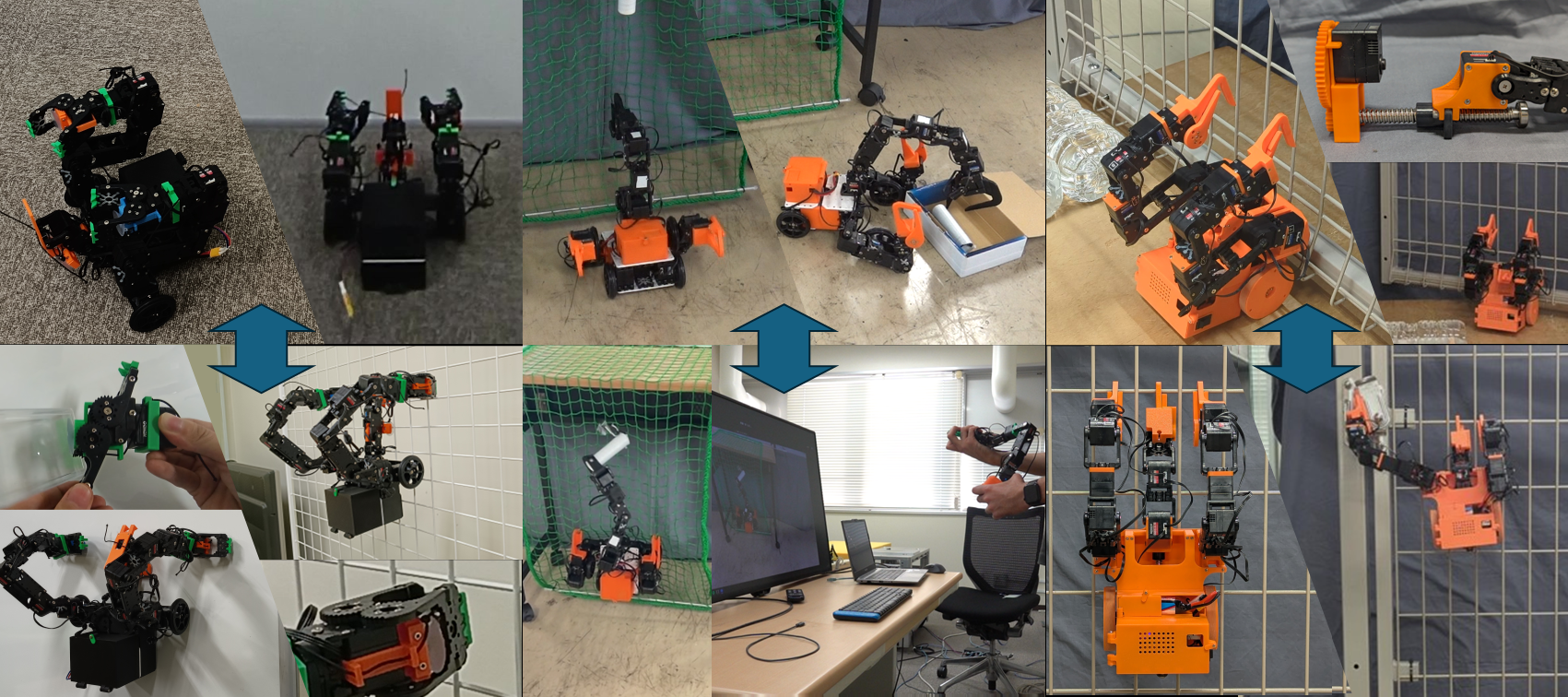 形態変化する登攀ロボット | UEC Kudoh & Kimura Lab